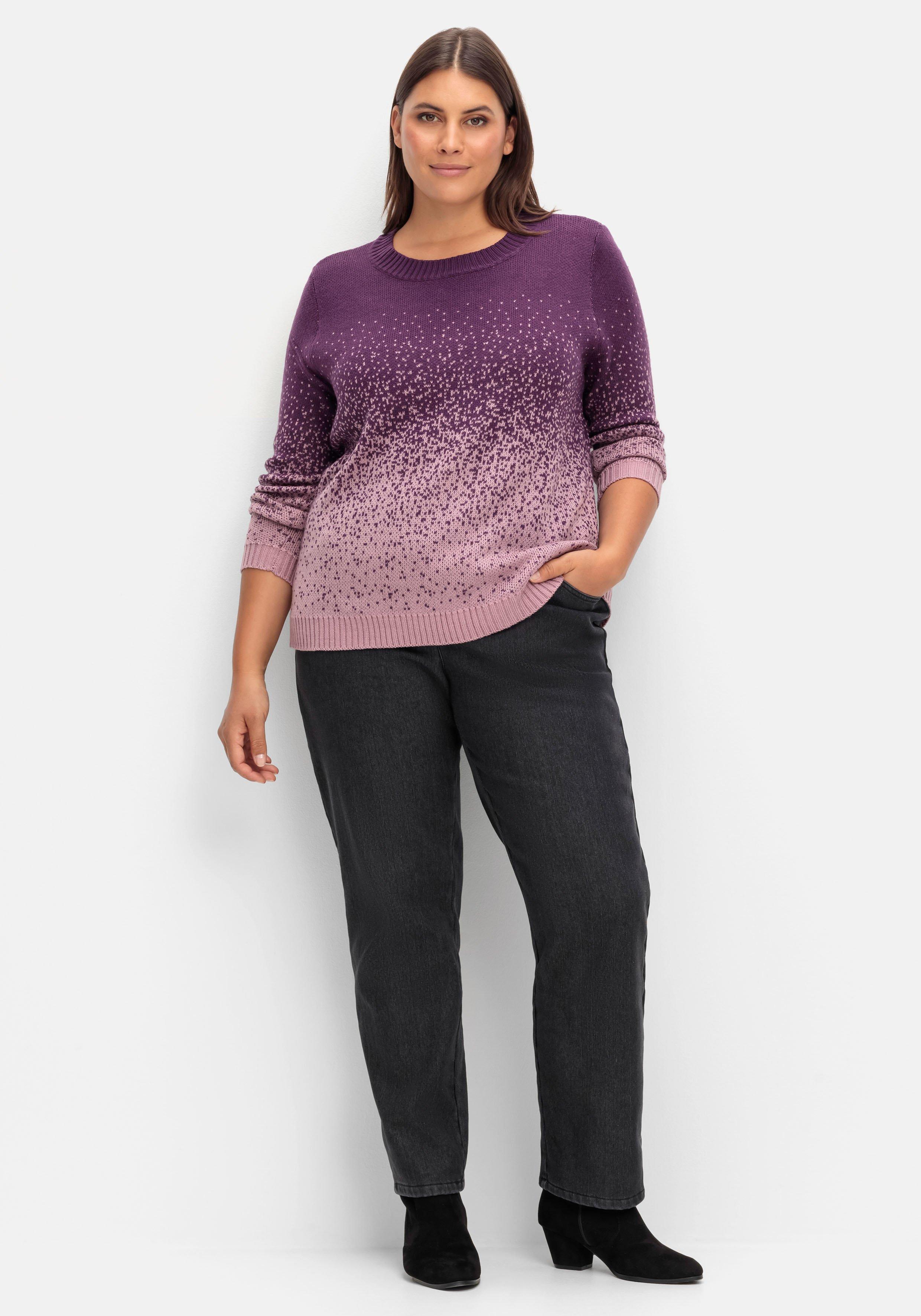 Thermojeans mit Komfortbund und Fleece-Futter