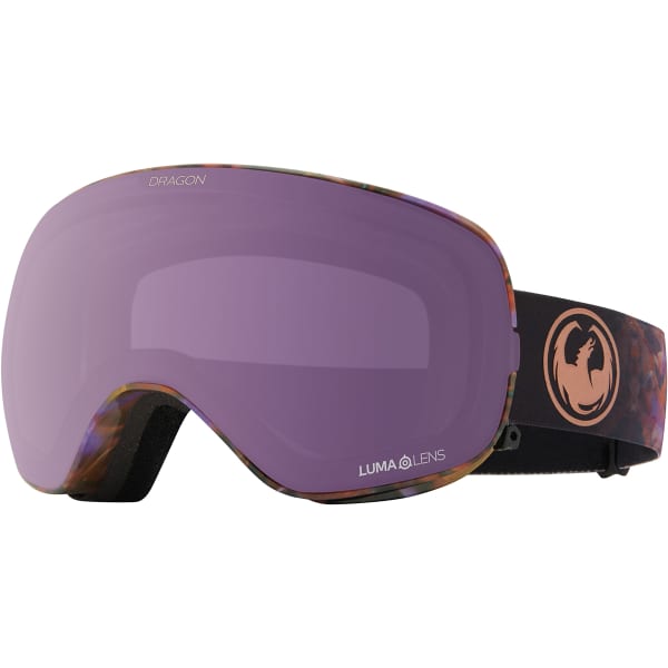 Masque de ski DRAGON X2S BONUS AMETHYST/LLROSEGOLDION+LLVIOLET
