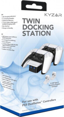 PS5 Dualsense Controller Oplader Station - Kyzar