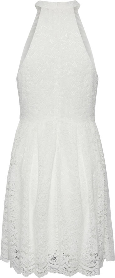 Pieces PCLUCY SL DRESS D2D DMO Hvid