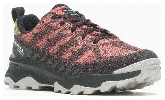 Chaussures de Randonnée Femme Merrell Speed Eco Waterproof Gris/Corail