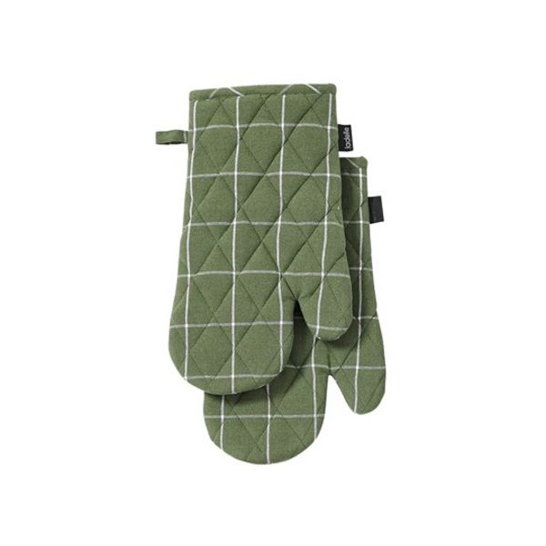 Ladelle Conj.2 Luvas Eco Check Green -48749-LDL