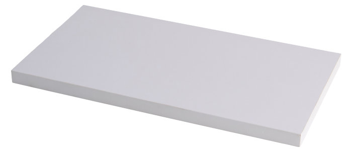 Svævehylde MDF hvid 38 x 20 cm - DAY