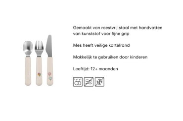 Kinderbestekset Mepal Mio 3-delig - Little Dutch - Sailors Bay