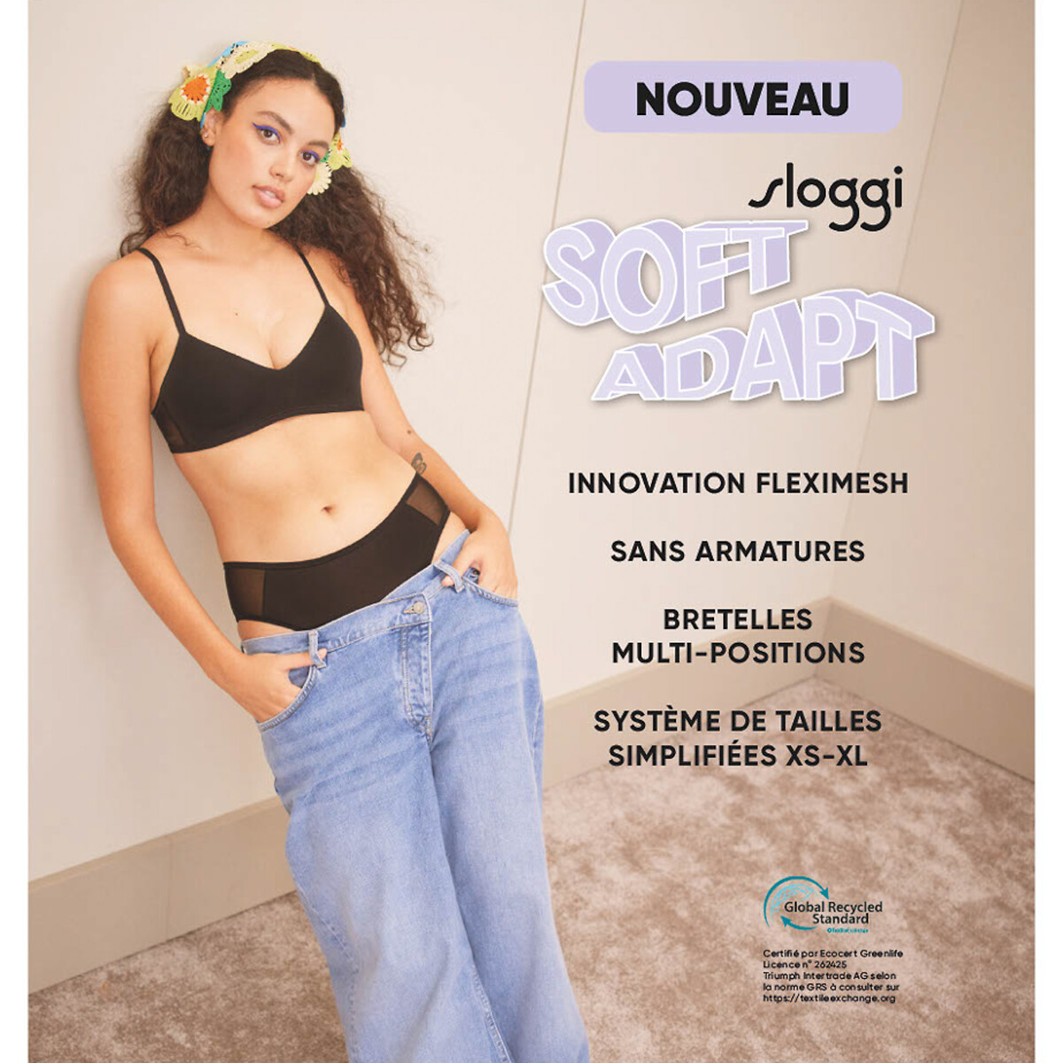 Sutiã sem aro SLOGGI, Soft Adapt