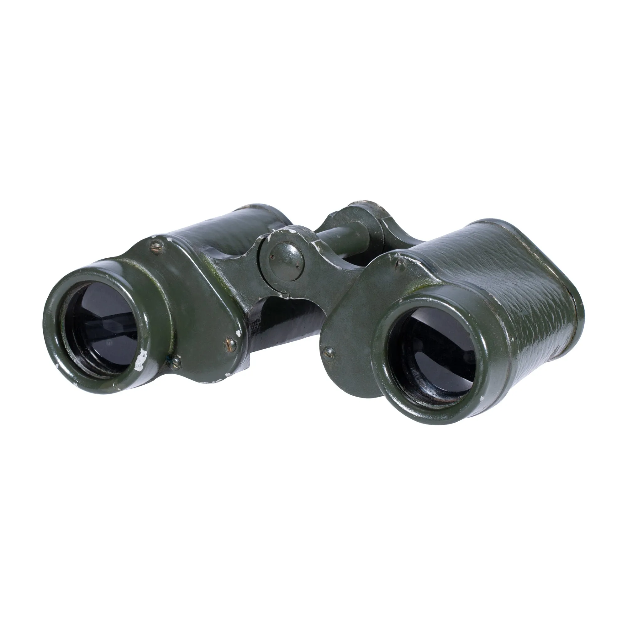Ungarische Armee -  Ungarisches Fernglas 6 x 30 Lederbehälter gebraucht