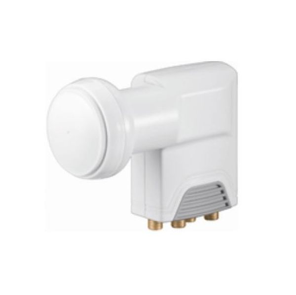 Lnb Quad Universal 0,1dB White/cinza | Connections: 4 | Satelli 67272