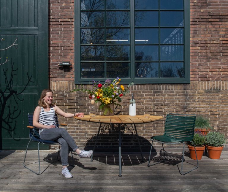 Houe Leaf tuintafel 146cm