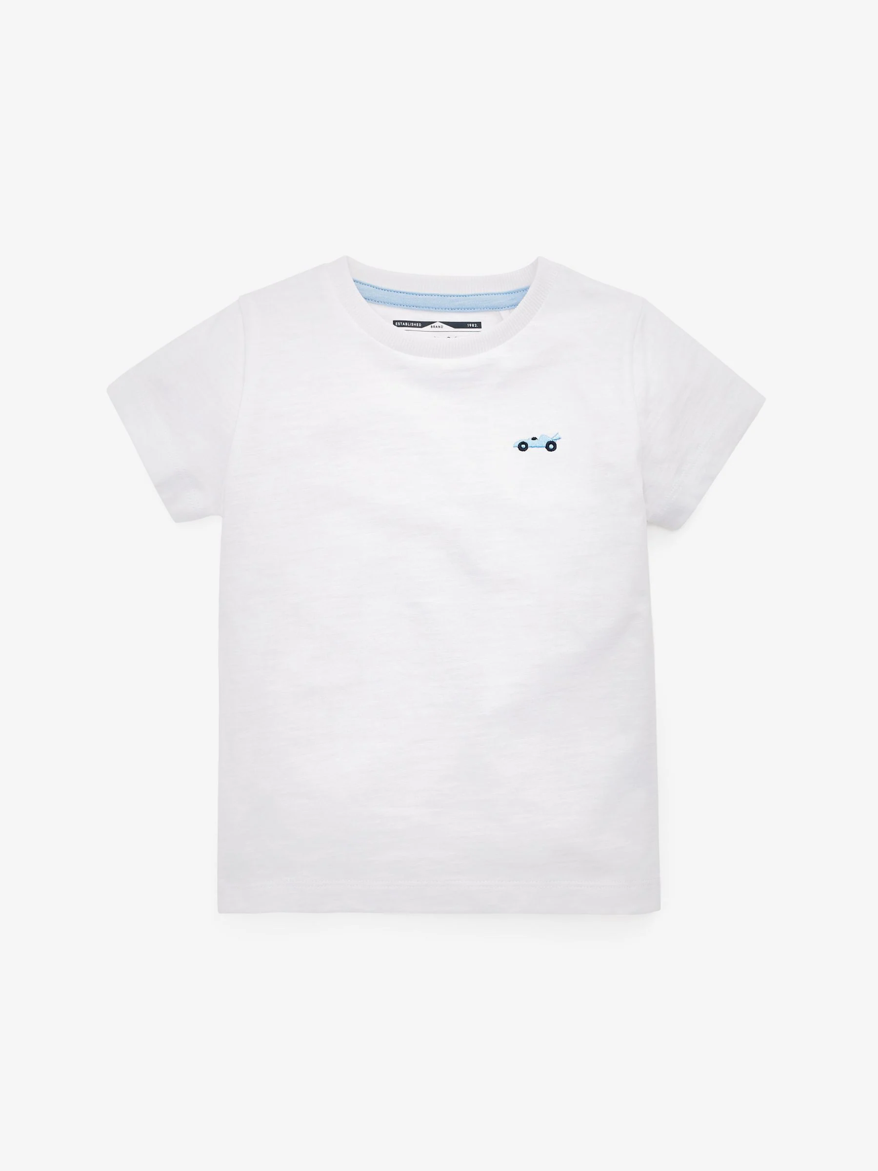Blauw - Set van 5 T-shirts met korte mouwen (3mnd-7jr)