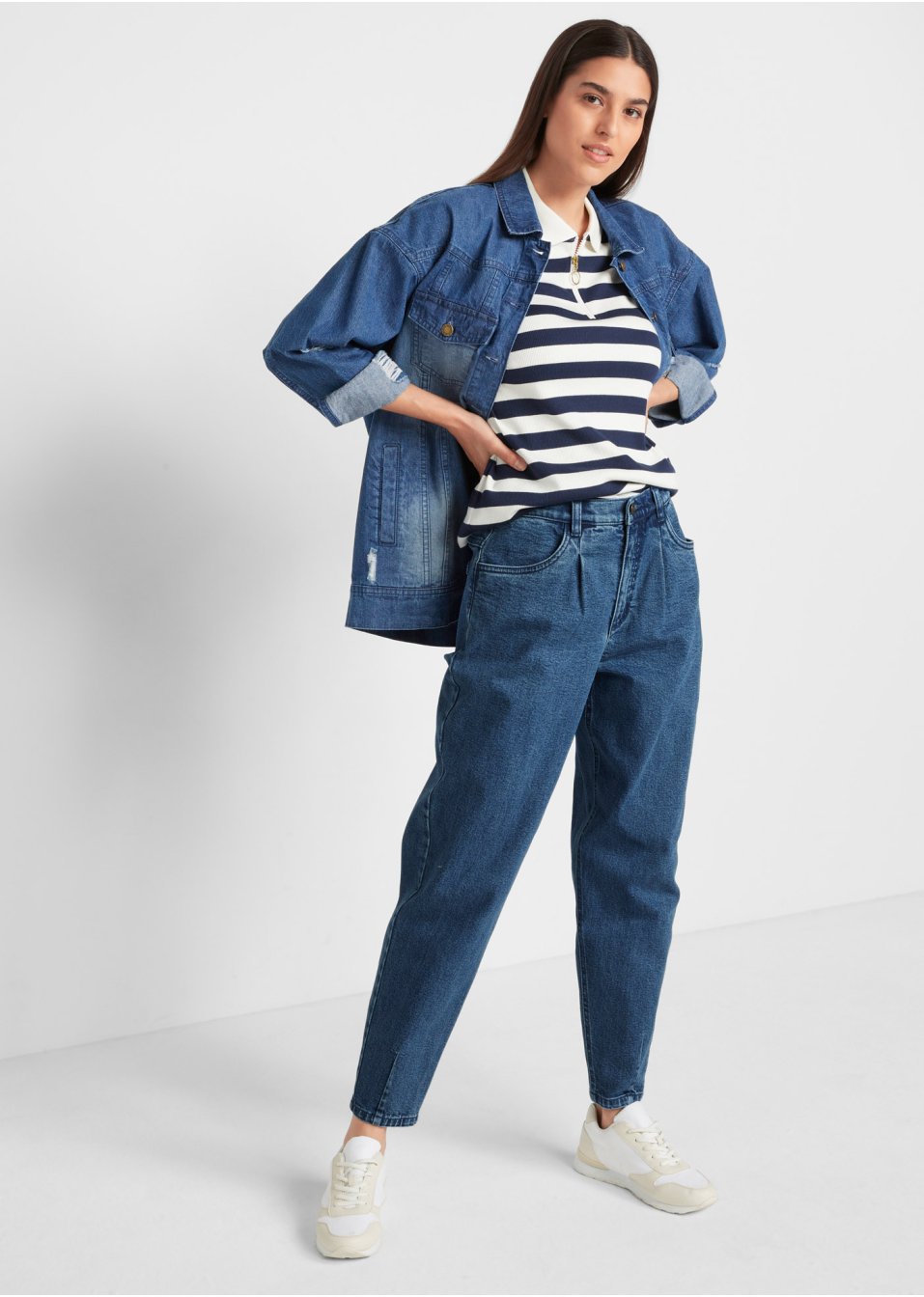 Jean extensible sculptant Barrel