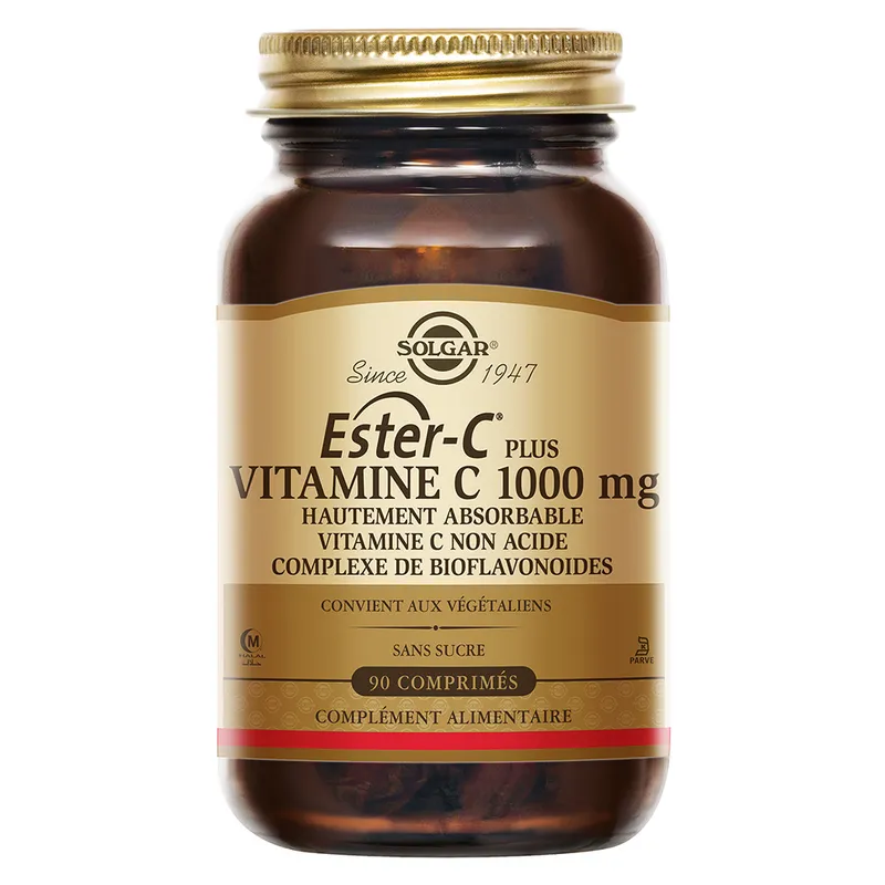 Ester C Plus 1000 mg - Vitamine C - Immunité - 90 comprimés