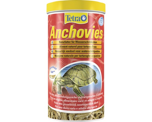 Tetra Ansjovis natuurlijk voer voor waterschildpadden 1 l