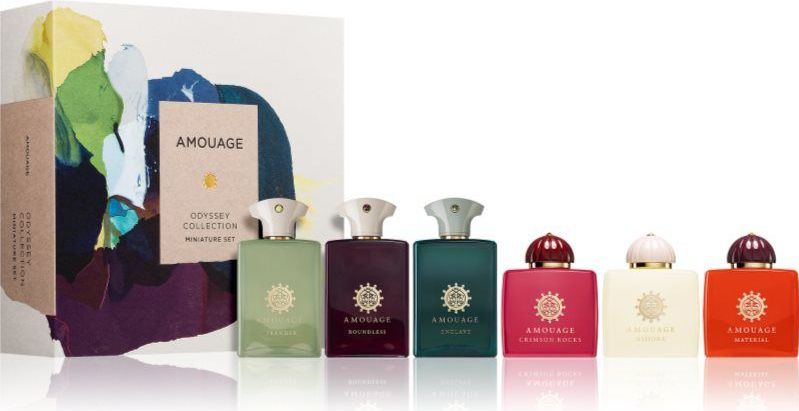 Amouage - Odyssey Collection Miniatures Set - Gift Set - Unisex - 6x7.5 ml