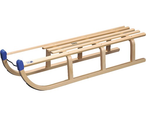 Houten slee Davos 110x33x22,5 cm