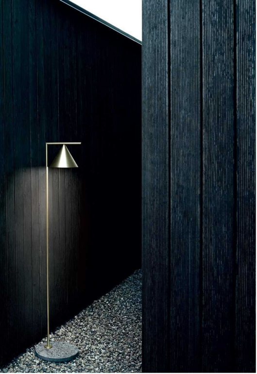Flos Captain Flint Outdoor vloerlamp LED 3000K staal/donkergrijs
