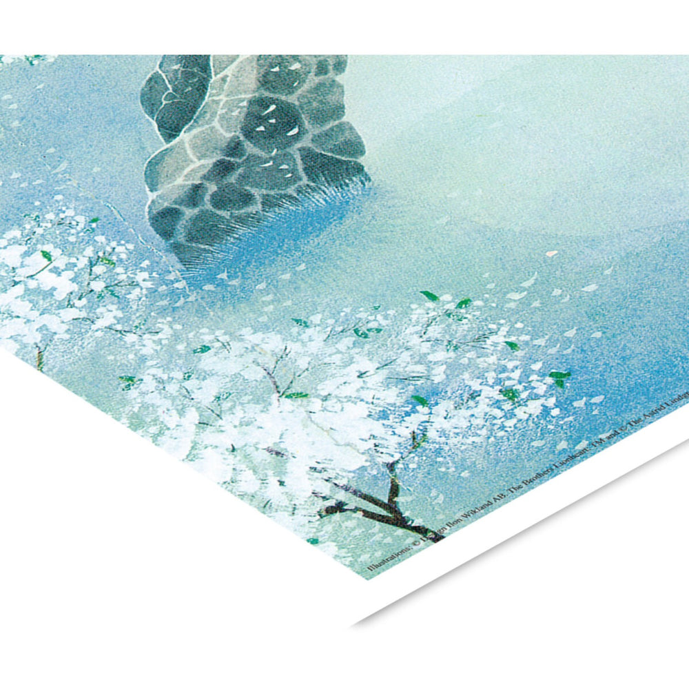 Køb Poster & Frame Astrid Lindgren - Fishing - The Borthers Lionheart