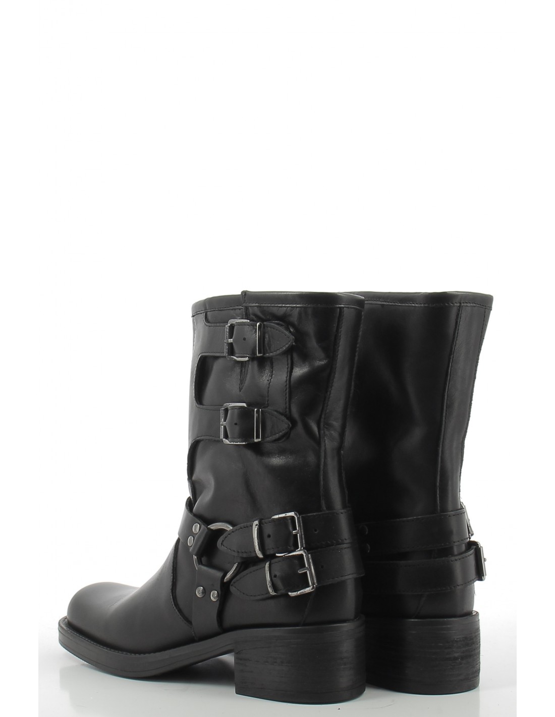 kharisma Bottines Femme Texas Noir