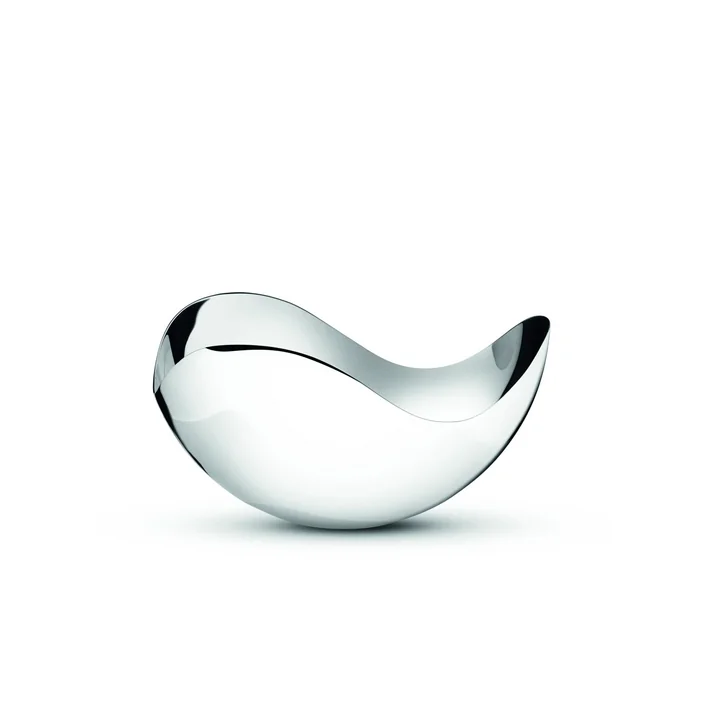 Georg Jensen - Bloom Mirror Schale large, Edelstahl
