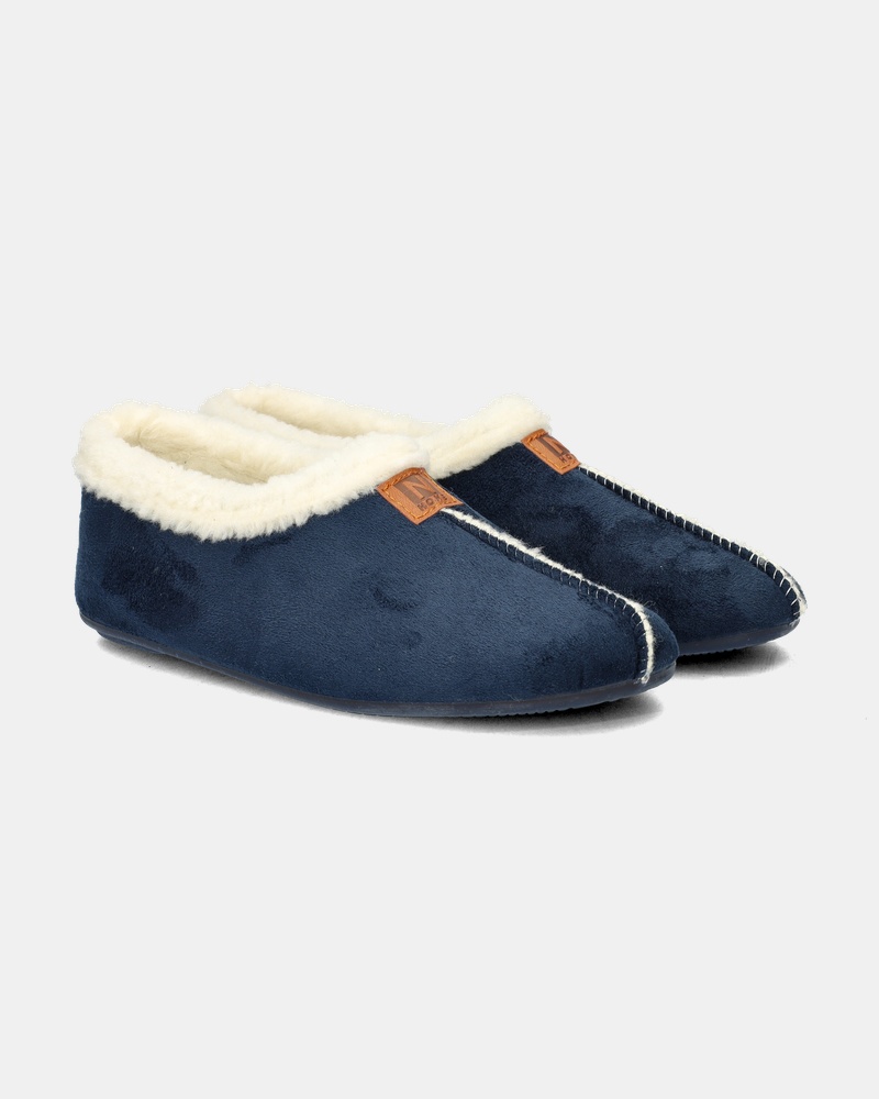 Nelson Home Pantoffels  - blauw