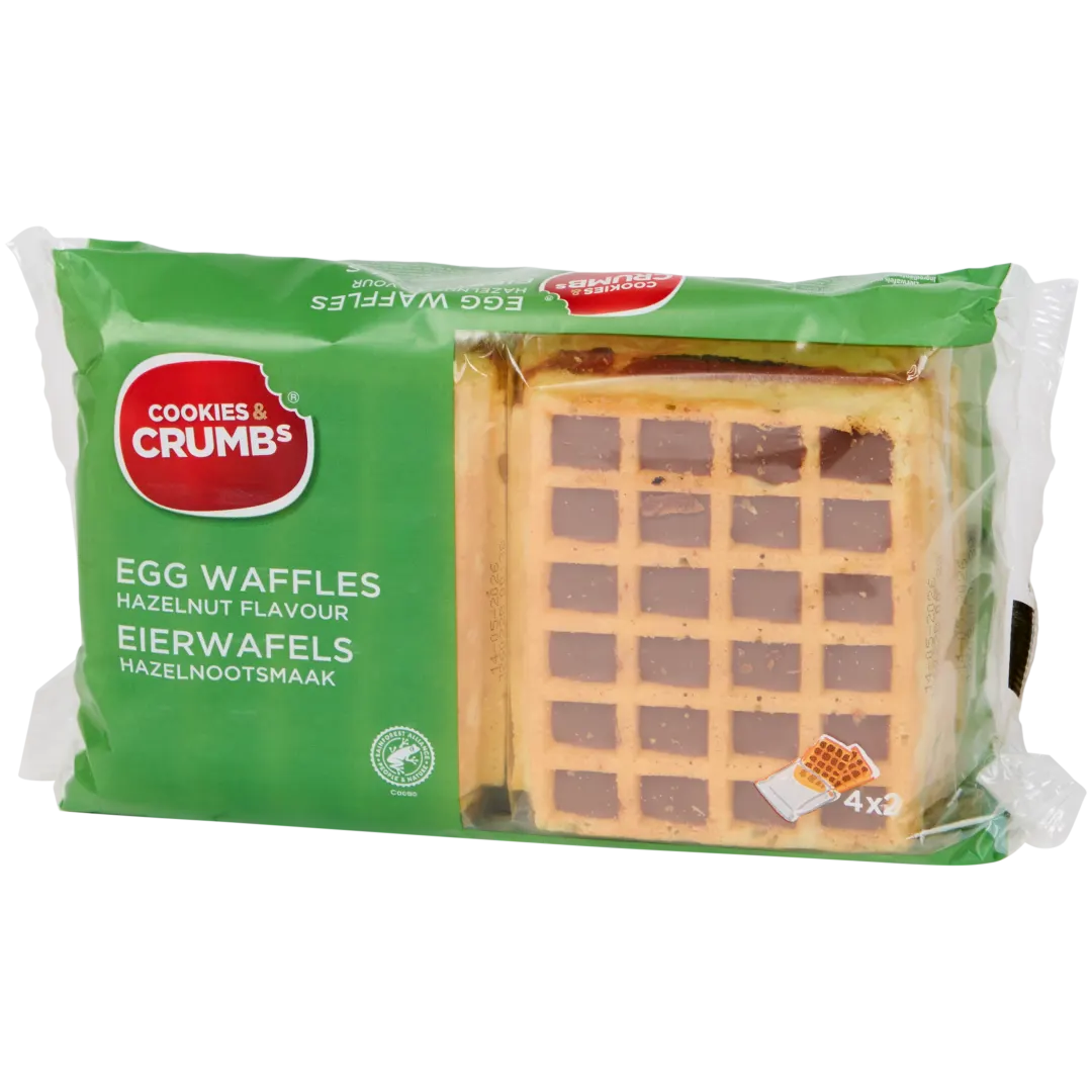 Gaufres aux œufs Cookies & Crumbs Noisette