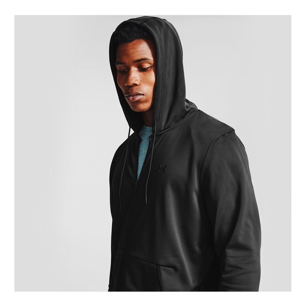 Under Armour FLEECE - Sweat Homme noir
