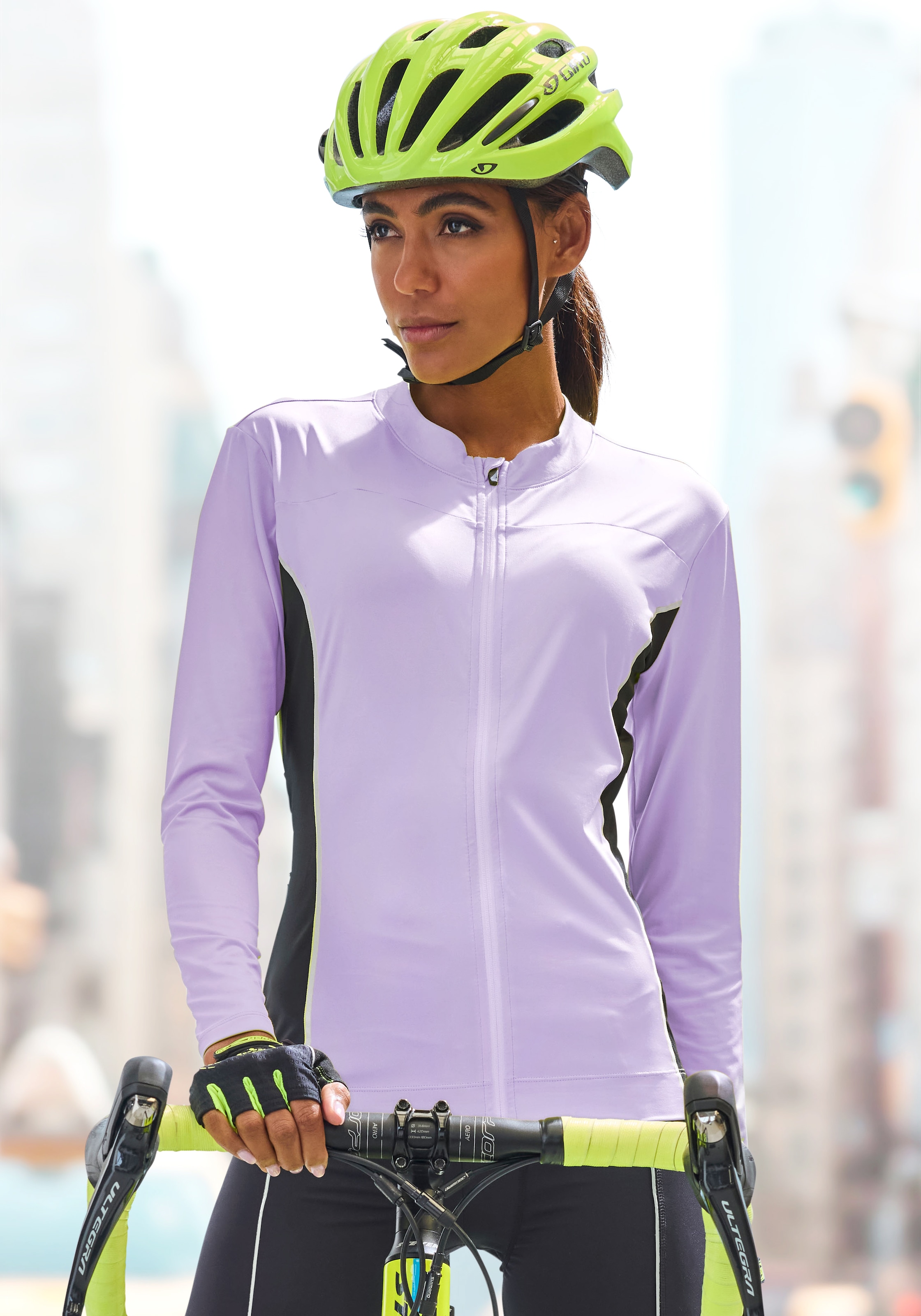 Vivance active Funktionsshirt »- Fahrradshirt« mit reflektierenden Details, Radsport