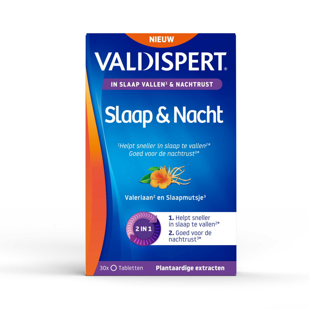 Valdispert Slaap & Nacht 30 tabletten