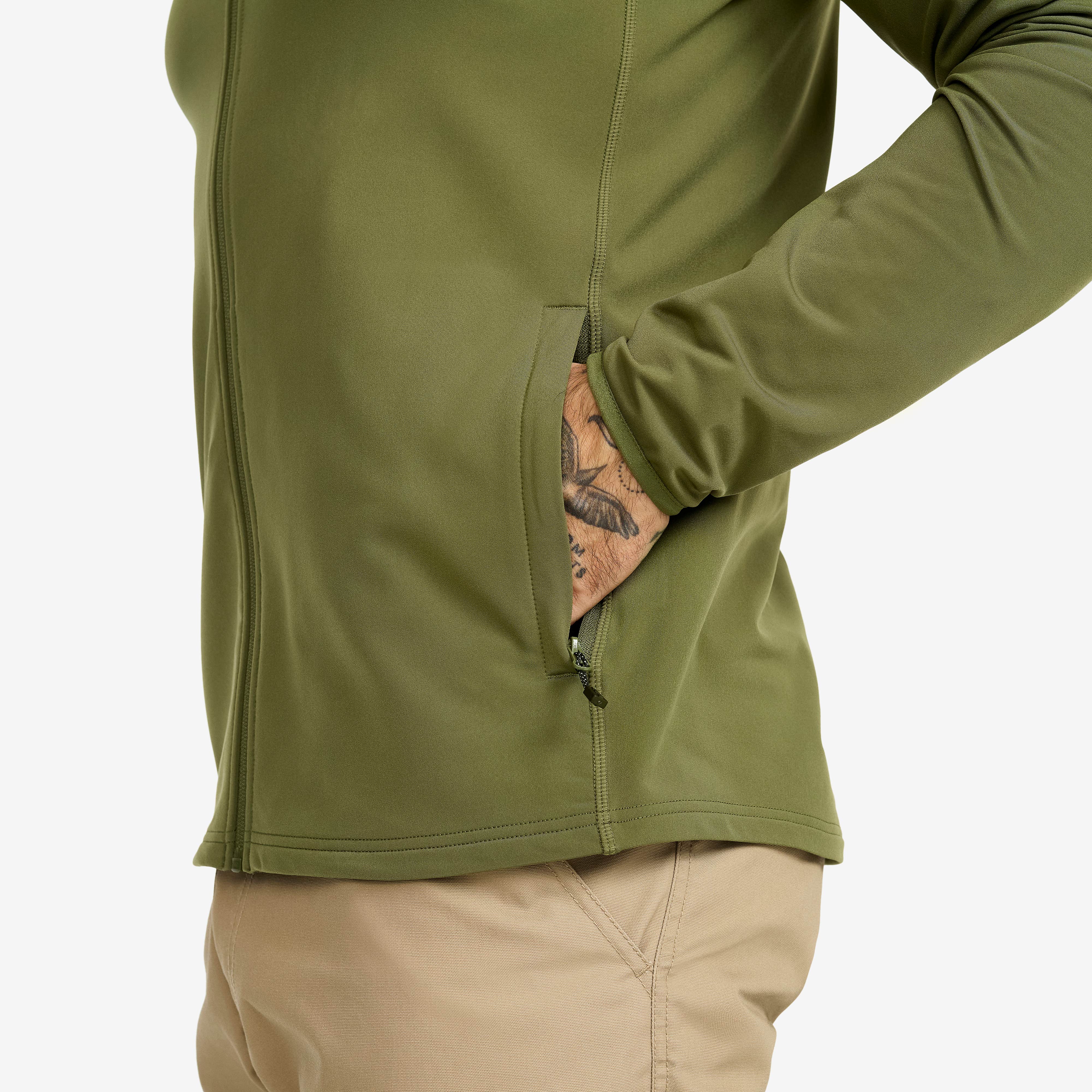 Evolution Light Stretch Fleece Herre Cypress