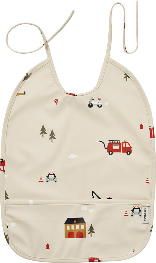 Liewood Lai bib Emergency vehicle / sandy