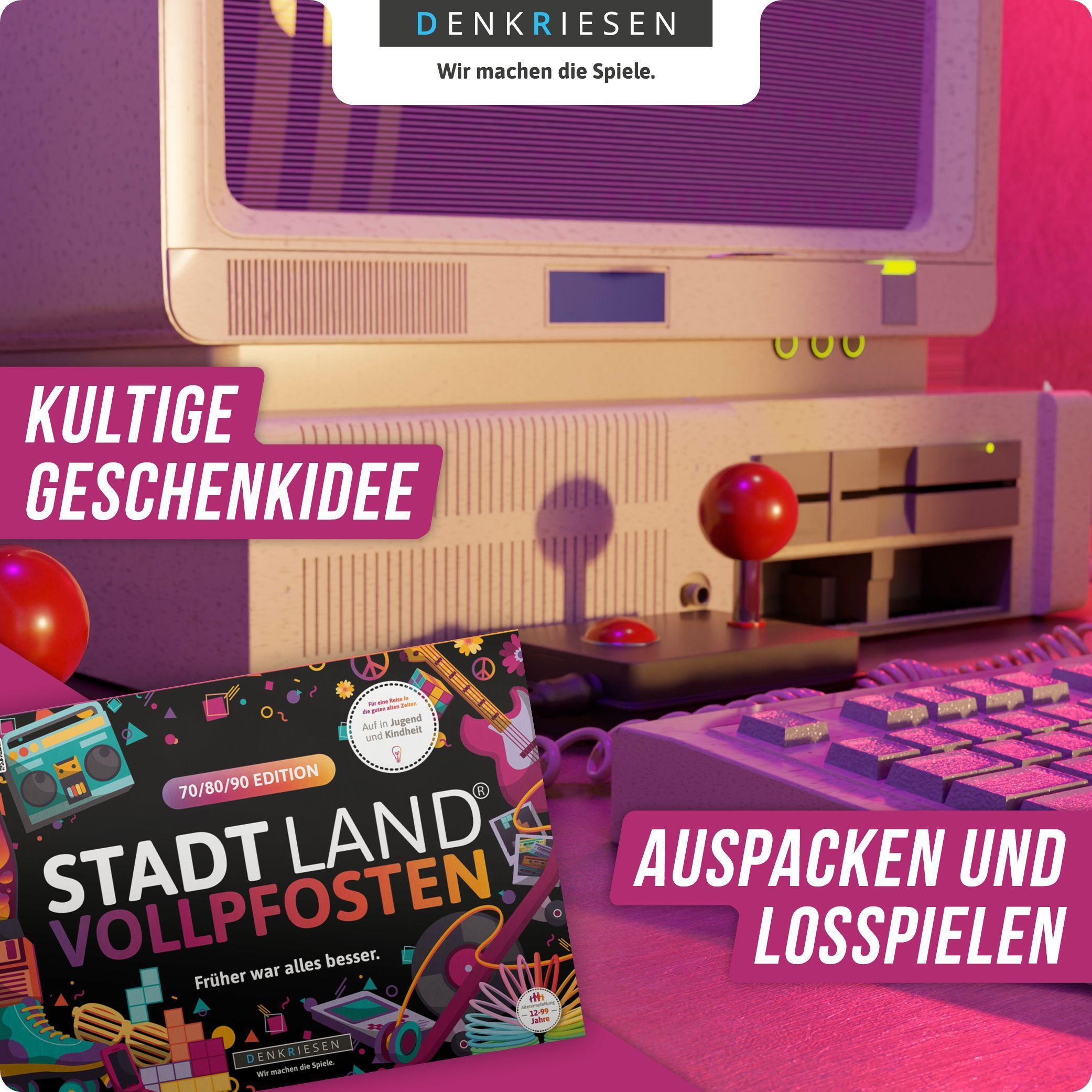 Denkriesen - STADT LAND VOLLPFOSTEN® - BEST AGER EDITION (Spiel)