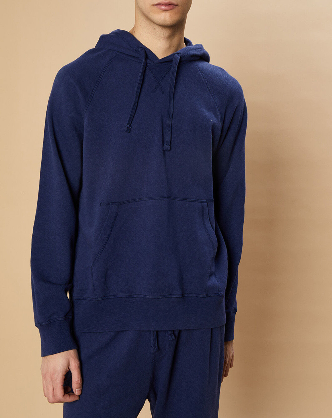 Hartford Sweat à capuche Light worker bleu