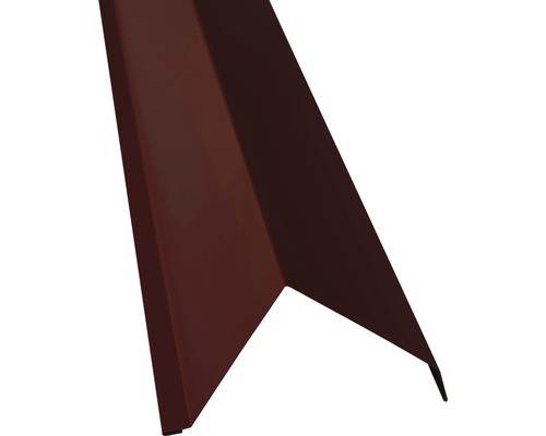 PRECIT Kanthoek voor Metalen Tegels, Chocoladebruin RAL 8017, 2000 mm x 95 mm x 100 mm