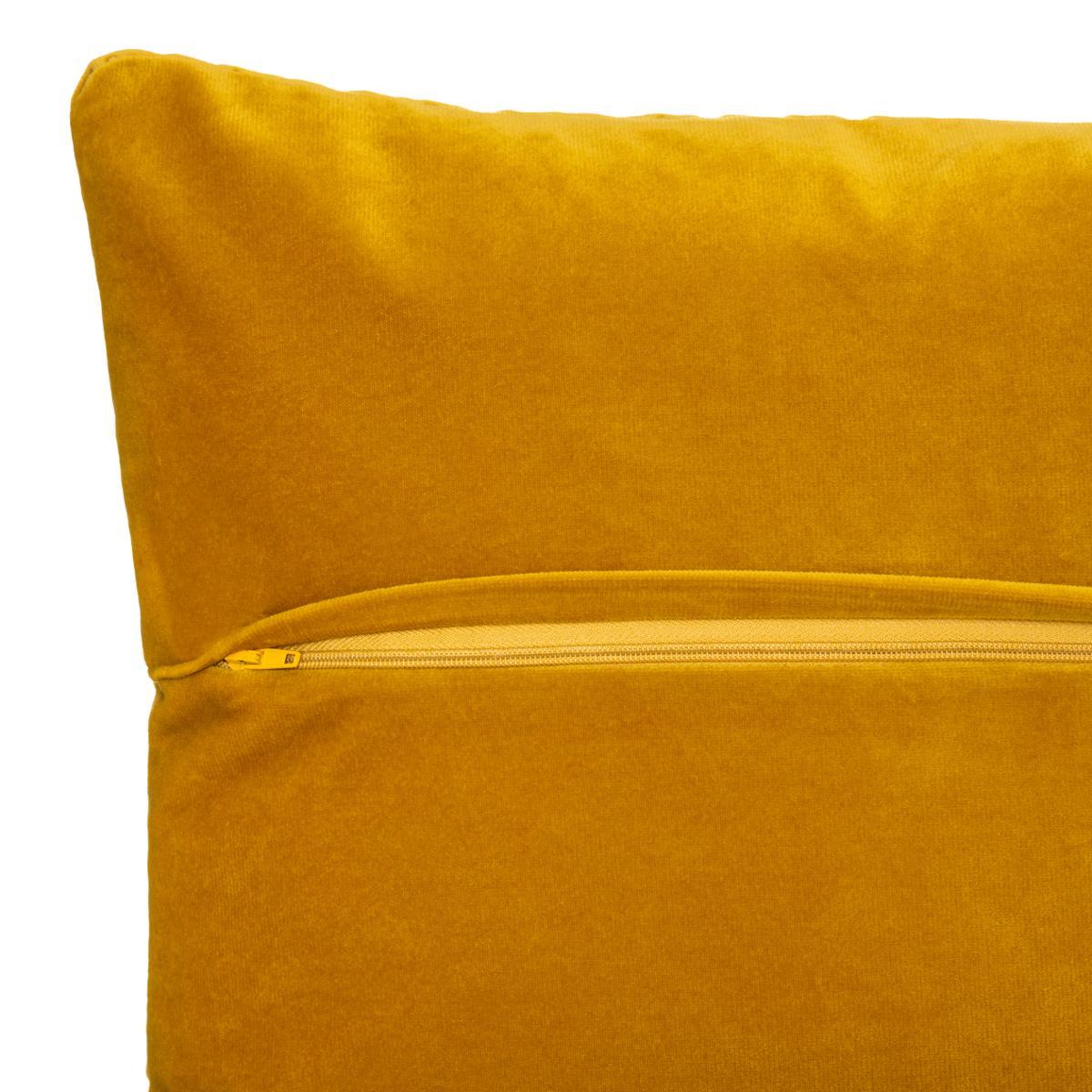 COUSSIN VELOURS DOLCE OCRE 40X40CM