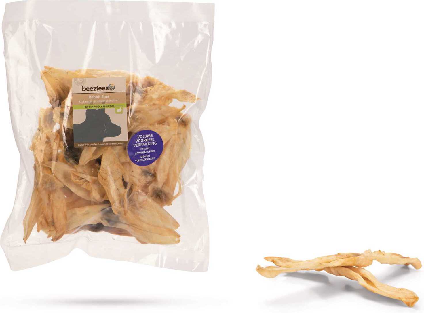 Beeztees natuurlijke snack konijn 220 gram