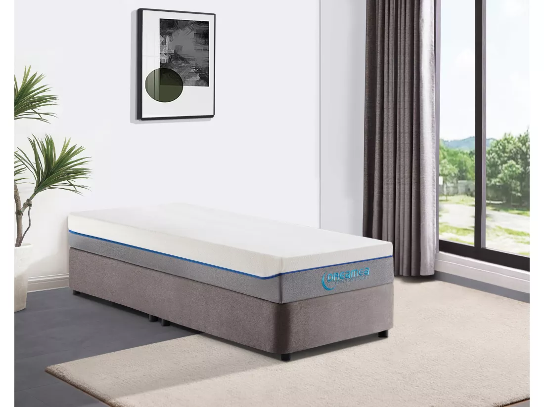 Matelas de relaxation 90 x 200 cm mémoire de forme ép.20cm - POSEIDON de YSMÉE