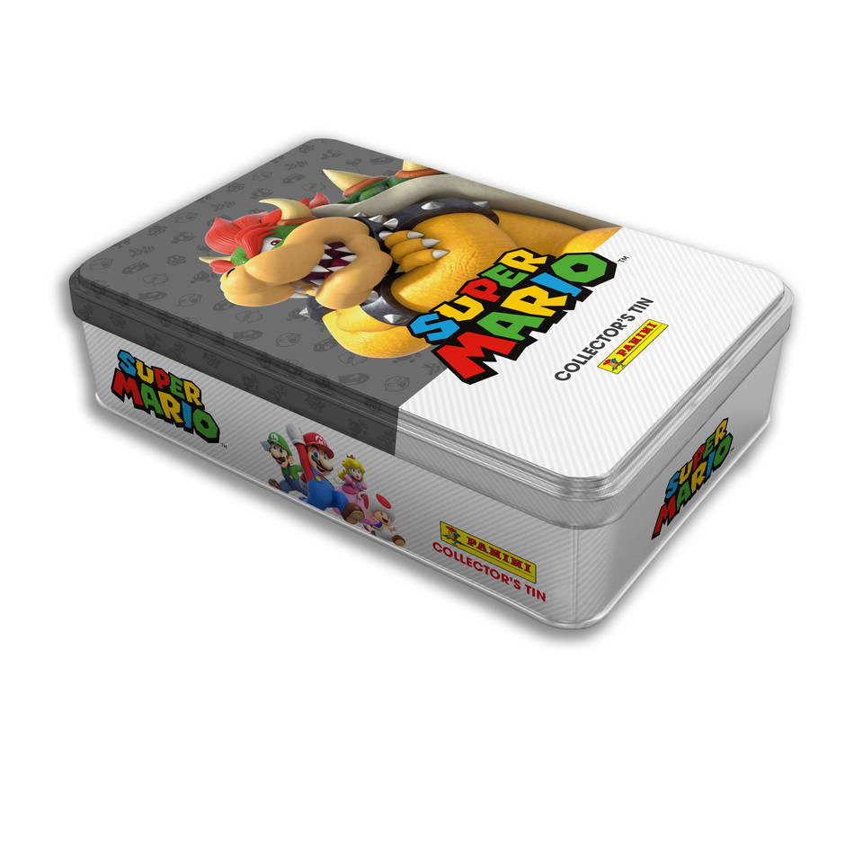 Panini Super Mario Sticker 2 slim tin