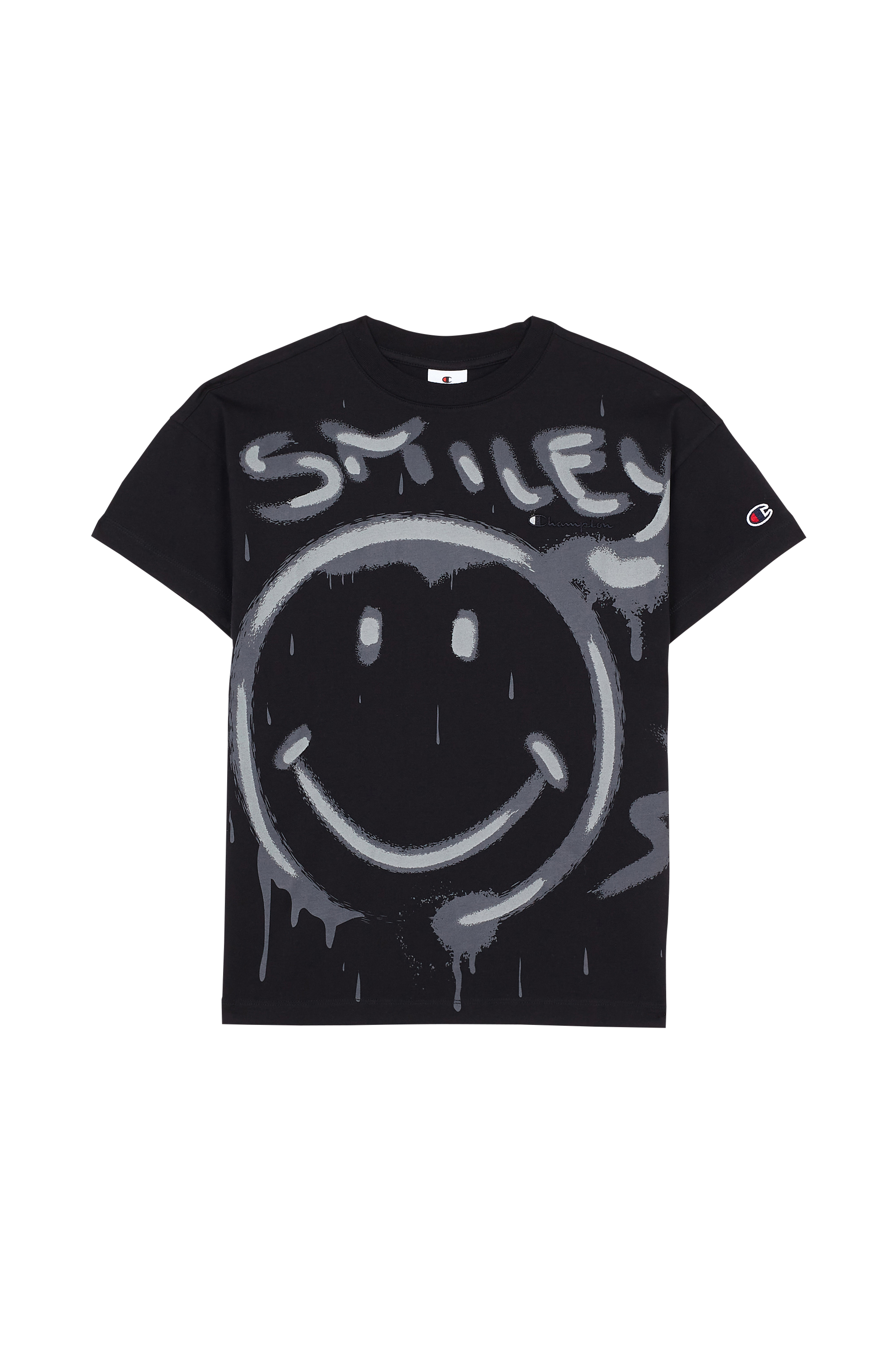 CHAMPION T-shirt Champion x Smiley Noir