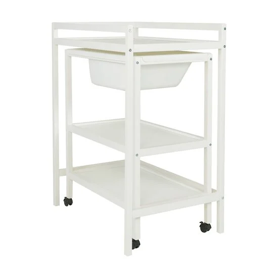 Basic Table à langer + Bain   Blanc        de               Quax