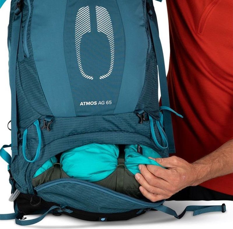 Osprey - Atmos AG 65 - Backpack - Zwart