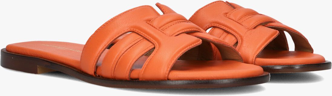 oranje stefano lauran slippers led 1 band slipper