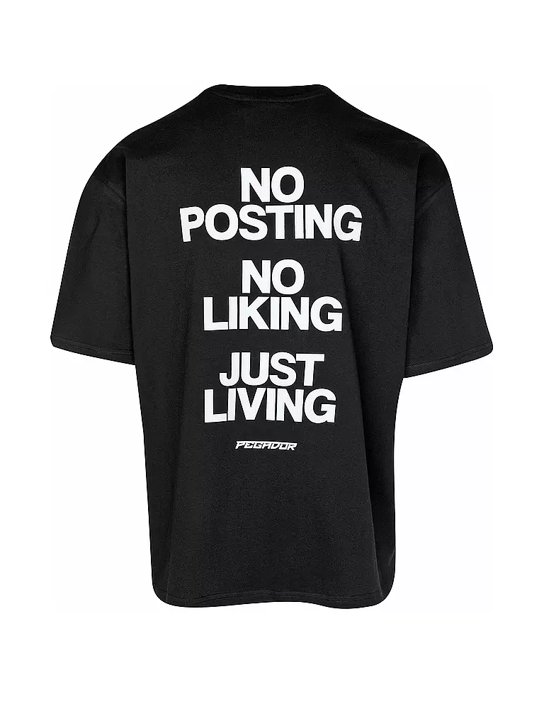 PEGADOR T-Shirt DAVON schwarz