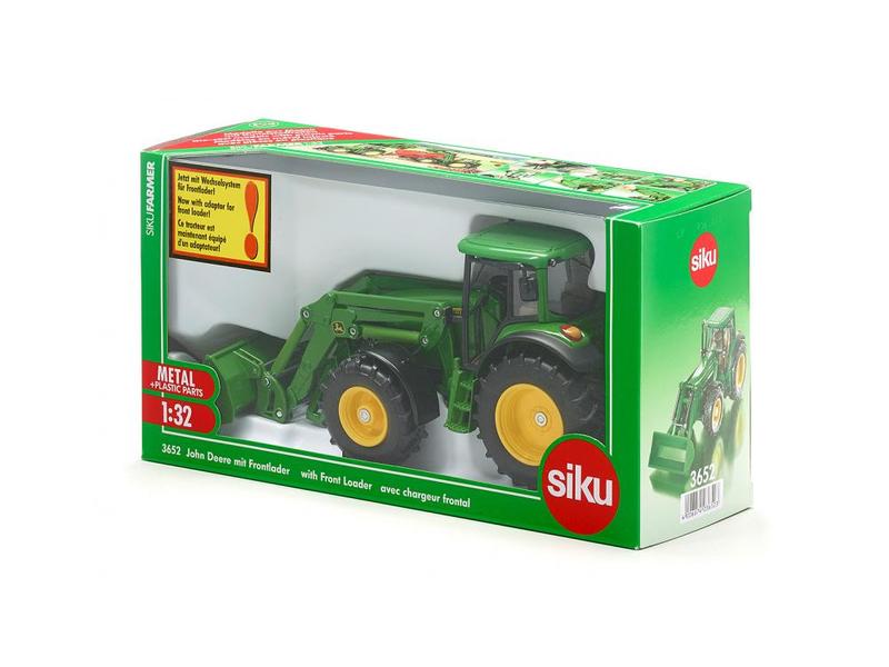 Siku Traktor John Deere 6820 mit Frontlader 1:32 Siku Farmer Traktor mit Frontlader