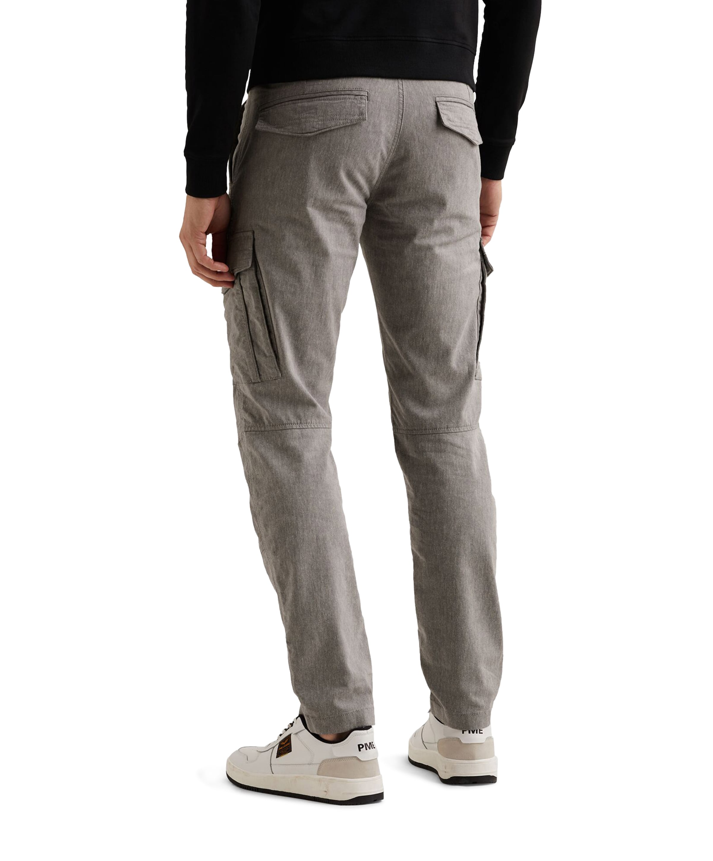 PME Legend NORDROP CARGO 3.0 GREY INDIGO WEFT heren broek grijs