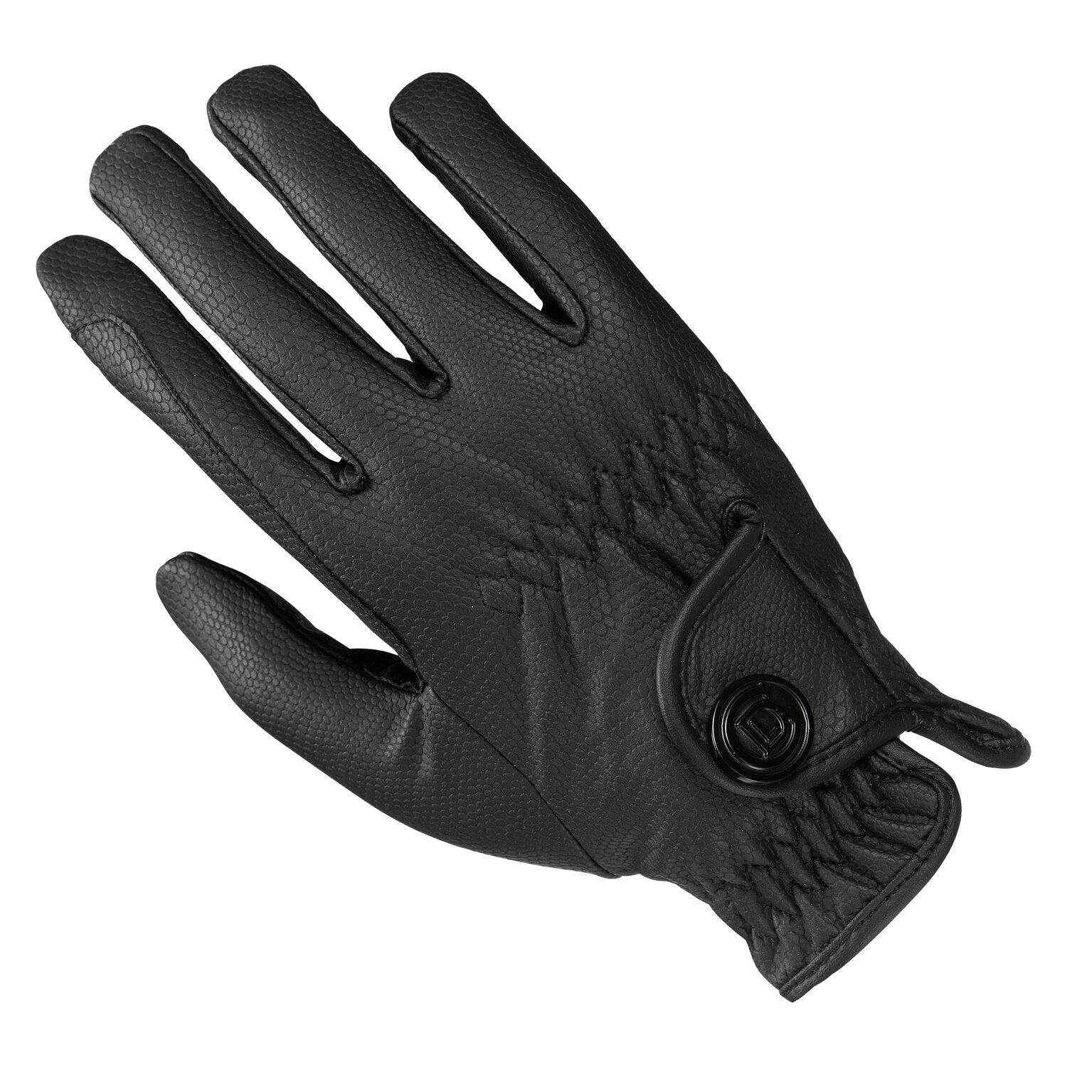 Cheval de Luxe Handschuhe mit Magnetverschluss  - black