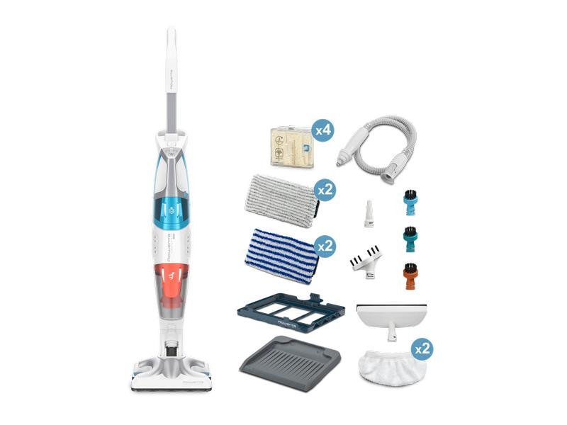 Rowenta Dampfbesen Clean & Steam 3-in-1 Dampfstaubsauger