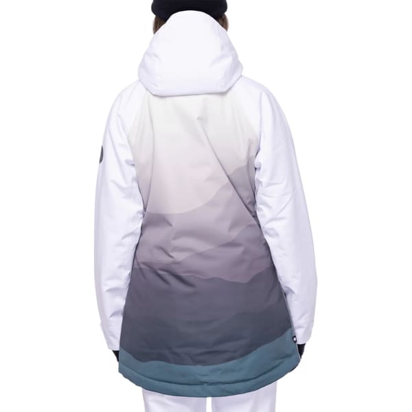 Veste snowboard 686 WMNS DREAM INSULATED WHITE MOUNTAIN SUNSET