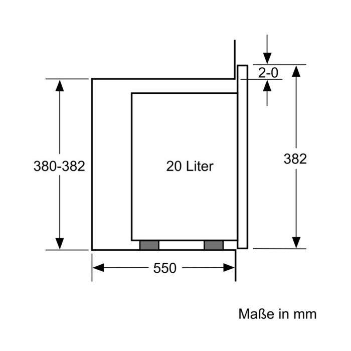 Siemens Einbau-Mikrowelle iQ500 BF525LMW0 Weiß