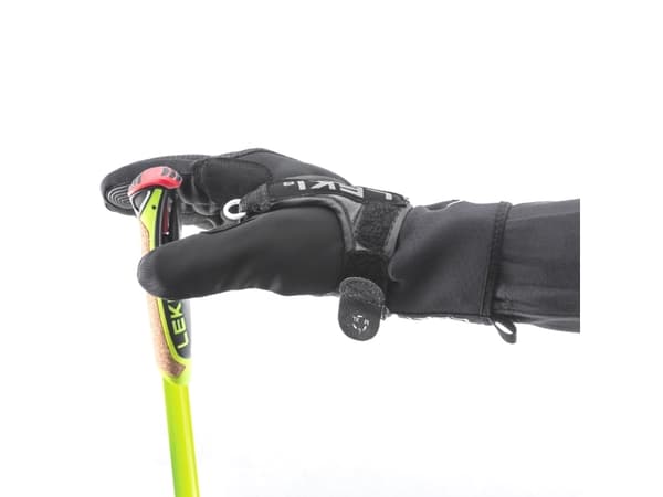 LEKI CC 450, Langrenn, 150 cm, Voksen, Unisex, Sort, Hvit, Gult, Karbon