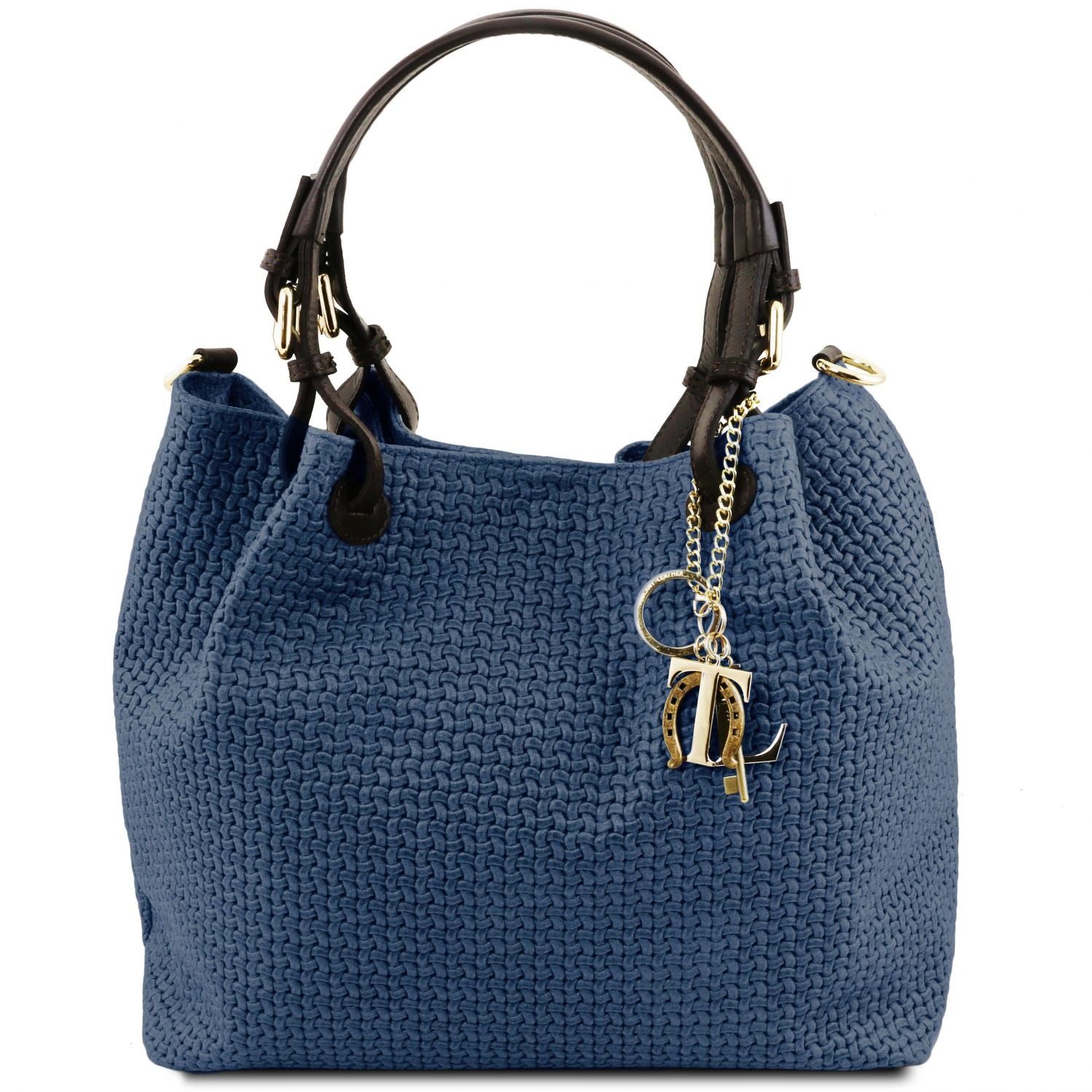 TL141573 – TL KeyLuck – Woven printed leren shopping tas