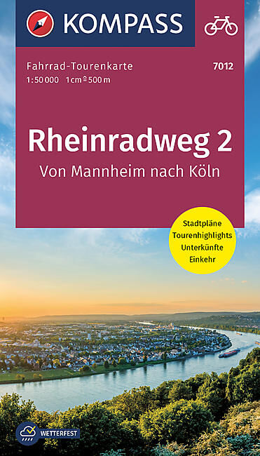 KOMPASS - 7012 RHEINRADWEG 2